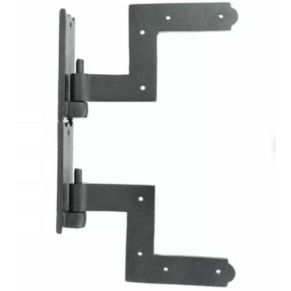 Renovators Supply Manufacturing Black Wrought Iron Shutter Face NEW Black - Picture 2 of 4